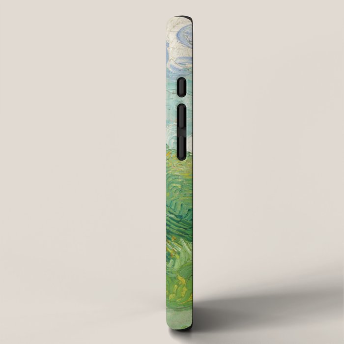 Green Wheat Fields, Auvers, 1890, Vincent van Gogh iPhone Case Gallery Image 2