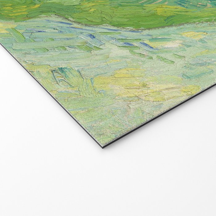 Green Wheat Fields, Auvers, 1890, Vincent van Gogh Welcome Mat Gallery Image 2