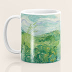 Green Wheat Fields, Auvers, 1890, Vincent van Gogh Coffee Mug Gallery Image 3