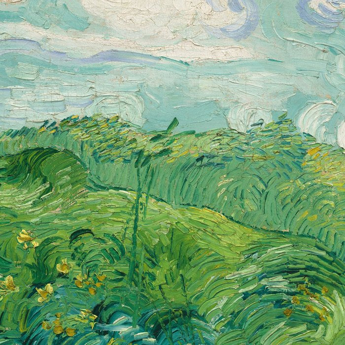 Green Wheat Fields, Auvers, 1890, Vincent van Gogh Coffee Mug Gallery Image 2
