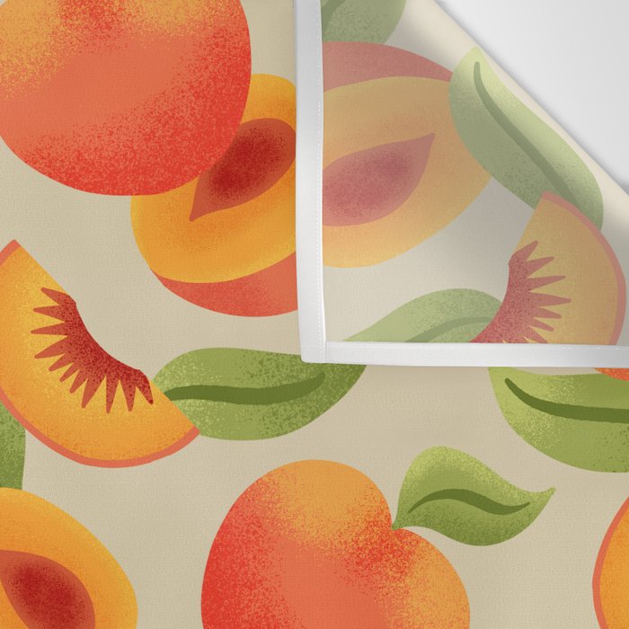 Peach Pattern - Amalfi Coast Cocktails Wall Tapestry Gallery Image 3