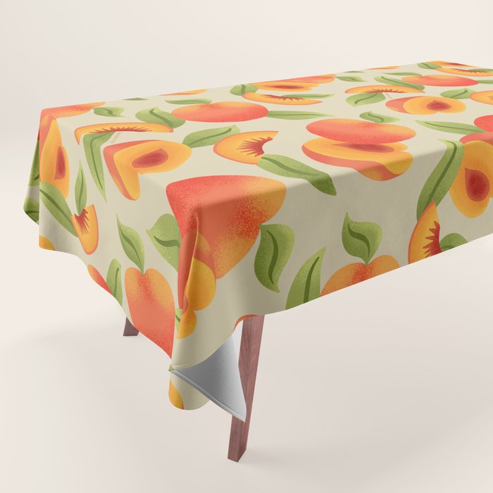 Peach Pattern - Amalfi Coast Cocktails Tablecloth Gallery Image 1
