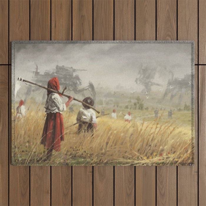 1920 - guest from the west Outdoor Rug Gallery Image 1