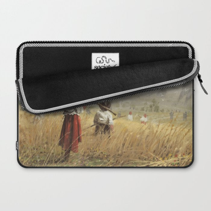 1920 - guest from the west Laptop Sleeve Gallery Image 2