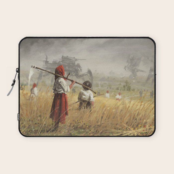 1920 - guest from the west Laptop Sleeve Gallery Image 1