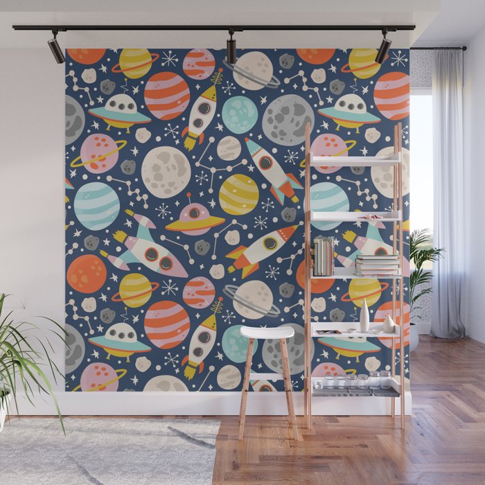 Space Wall Mural Gallery Image 1