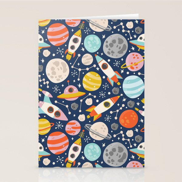 Space Stationery Card Gallery Image 2