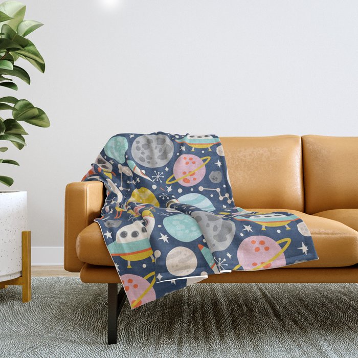 Space Throw Blanket Gallery Image 1
