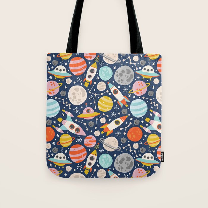 Space Tote Bag Gallery Image 1