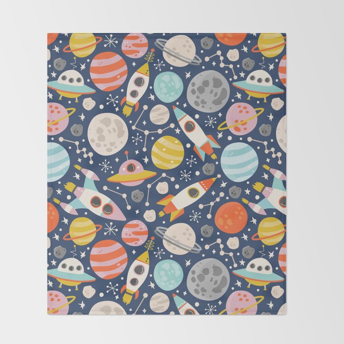 Space Throw Blanket Gallery Image 2
