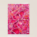 Orchid Wall - Magenta Palette Stationery Card Gallery Image 2