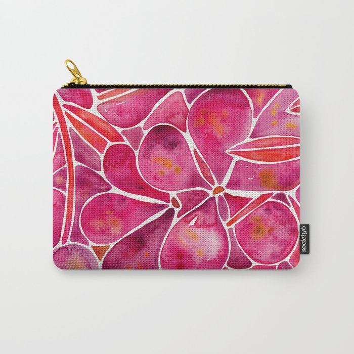 Orchid Wall - Magenta Palette Carry All Pouch Gallery Image 1