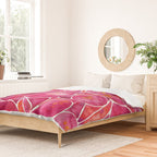 Orchid Wall - Magenta Palette Duvet Cover Gallery Image 2