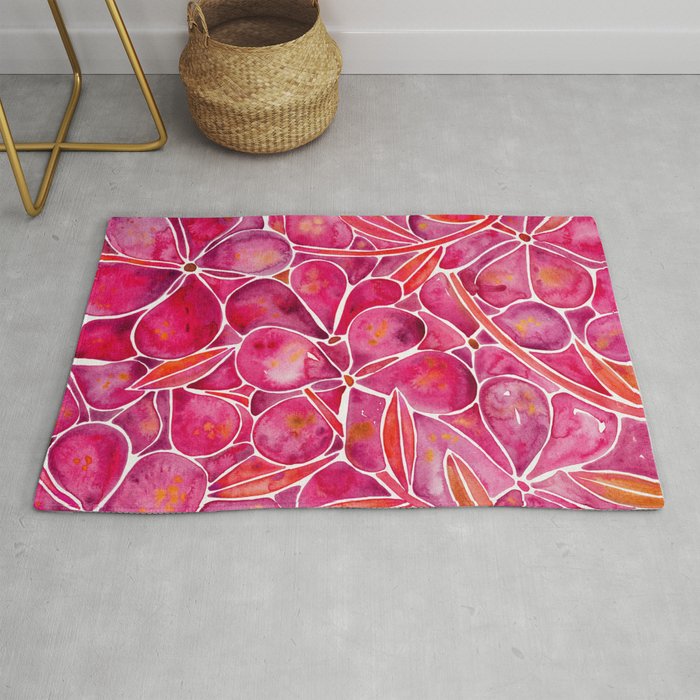 Orchid Wall - Magenta Palette Rug Gallery Image 1