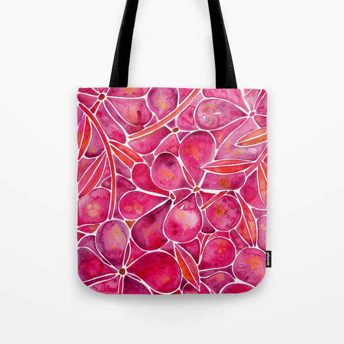 Orchid Wall - Magenta Palette Tote Bag Gallery Image 1