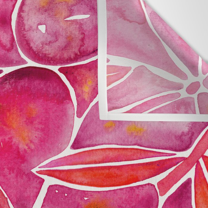Orchid Wall - Magenta Palette Wall Tapestry Gallery Image 3