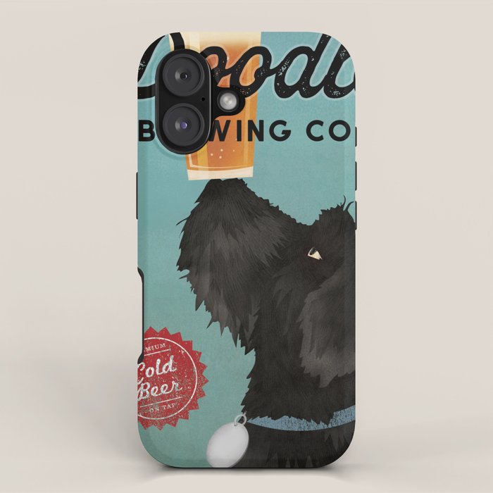 Goldendoodle Labradoodle Beer iPhone Case Gallery Image 1