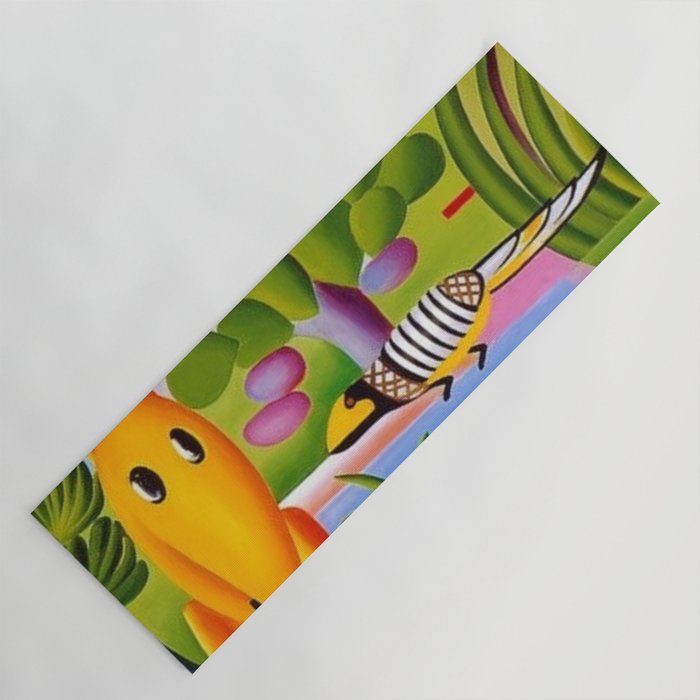 Classical Masterpiece 'A Cuca' by Tarsila do Amaral Yoga Mat Gallery Image 1