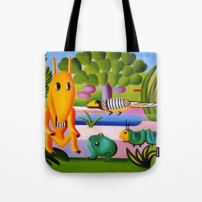 Classical Masterpiece 'A Cuca' by Tarsila do Amaral Tote Bag Gallery Image 1