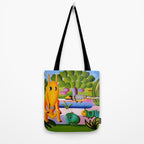 Classical Masterpiece 'A Cuca' by Tarsila do Amaral Tote Bag Gallery Image 2