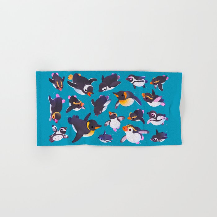 Penguin day Bath Towel Gallery Image 1