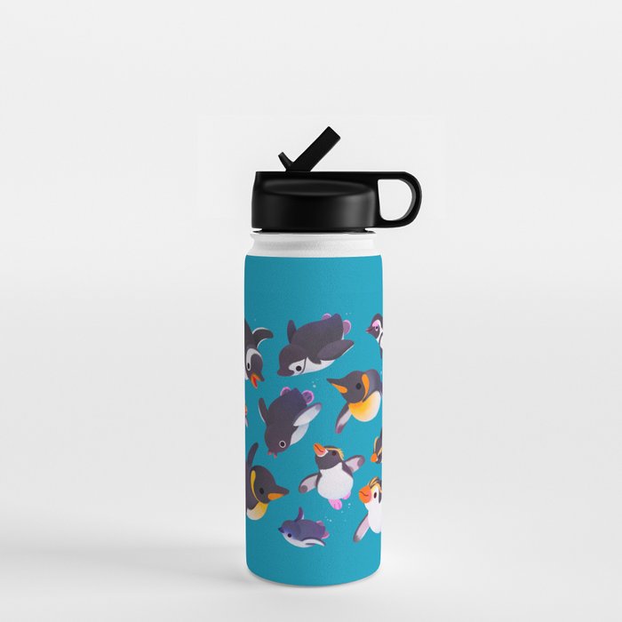 Penguin day Water Bottle Gallery Image 1