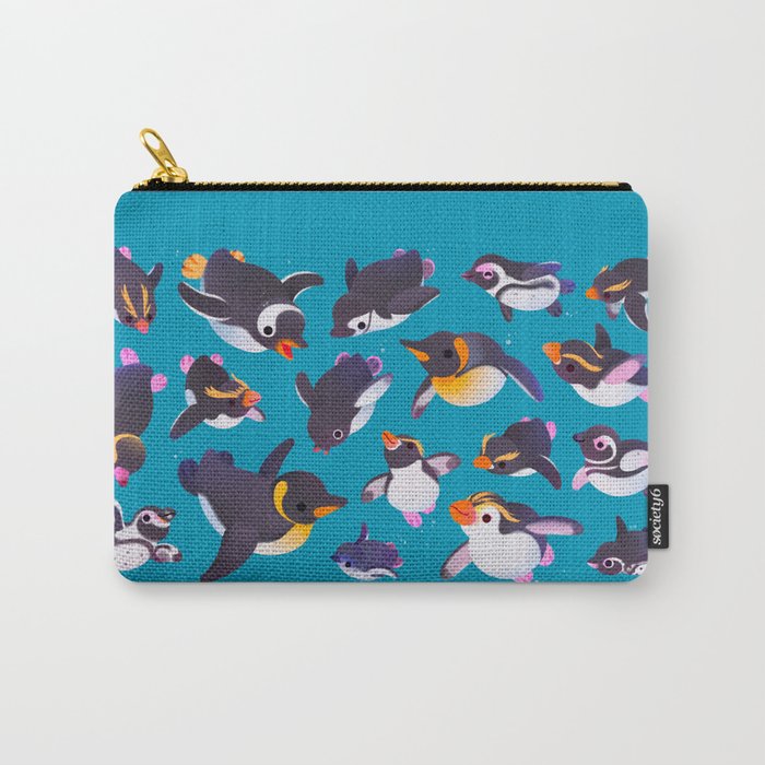 Penguin day Carry All Pouch Gallery Image 1