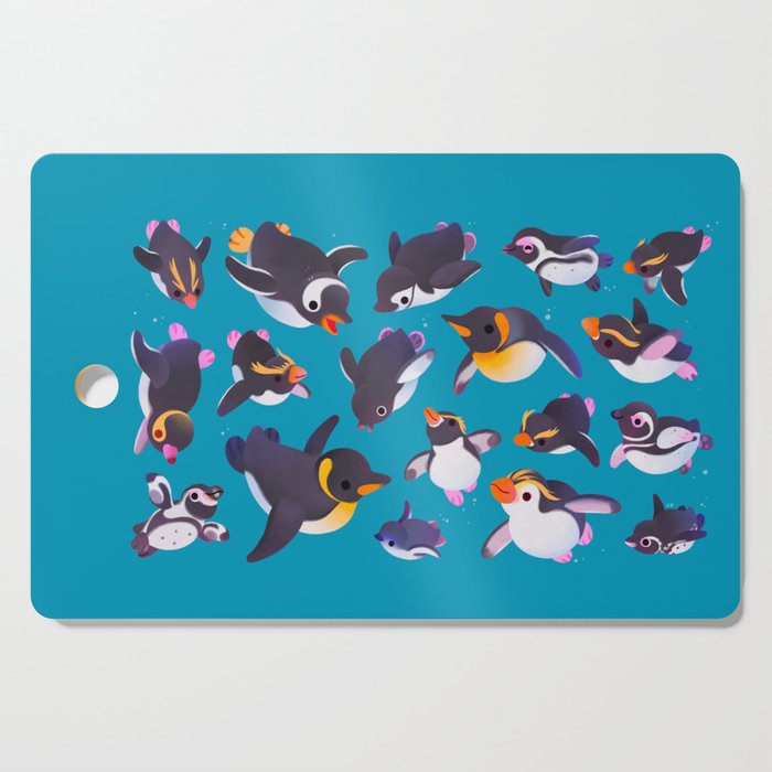 Penguin day Cutting Board Gallery Image 1