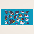 Penguin day Desk Mat Gallery Image 3