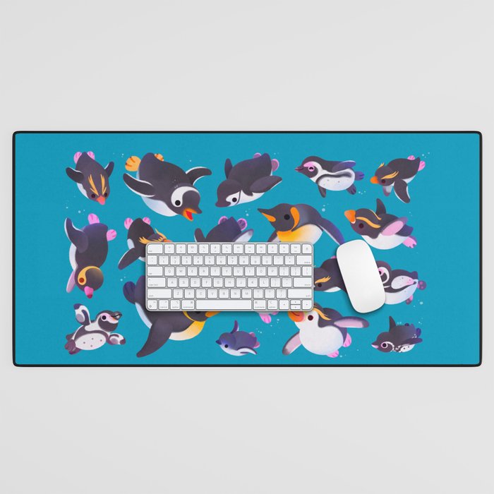 Penguin day Desk Mat Gallery Image 1