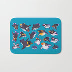 Penguin day Bath Mat Gallery Image 1