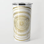 Quaking Aspen - Gold Tree Rings Travel Mug Gallery Image 1