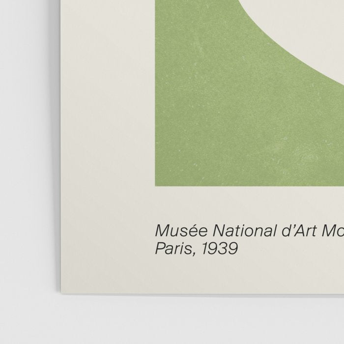 Forest Green Leaf: Matisse Paper Cutouts V Poster Gallery Image 3