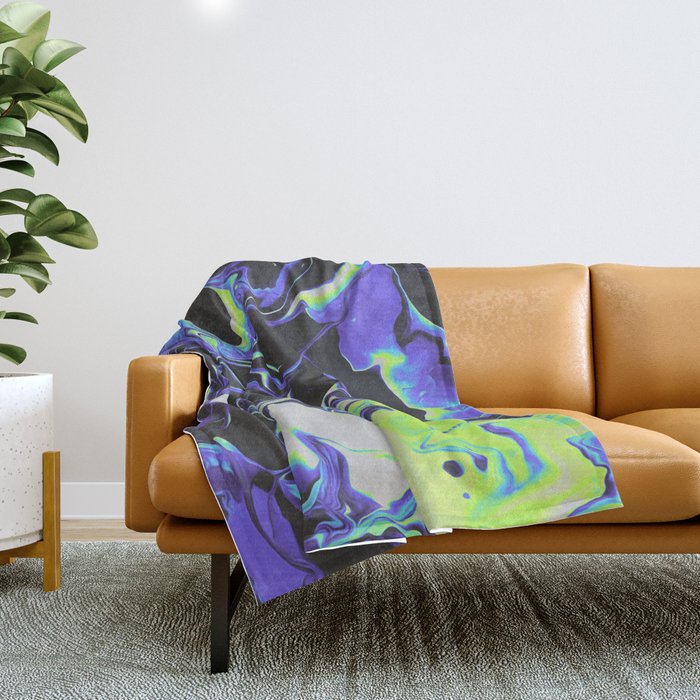 MARTINI POLICE Throw Blanket Gallery Image 1