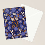 Mystery Blooms {Periwinkle} Stationery Card Gallery Image 2
