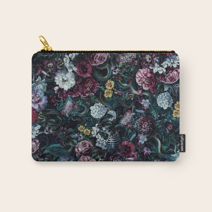 Skulls and Snake II Carry All Pouch Gallery Image 1