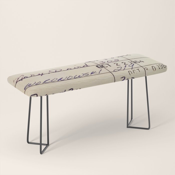 Library Card 23322 Bench Gallery Image 1