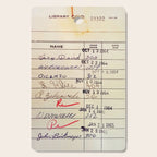 Library Card 23322 Cutting Board Gallery Image 1