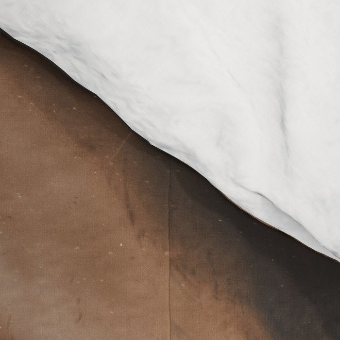 Brown Agate Gold Foil Glam #1 #gem #decor #art #society6 Comforter Gallery Image 4