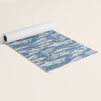 just sharks cobalt denim Yoga Mat Gallery Image 2