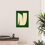 simple abstract shape-02 green Poster Gallery Image 2