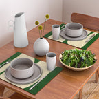 simple abstract shape-02 green Placemat Gallery Image 2