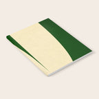 simple abstract shape-02 green Notebook Gallery Image 2