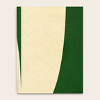 simple abstract shape-02 green Notebook Gallery Image 4