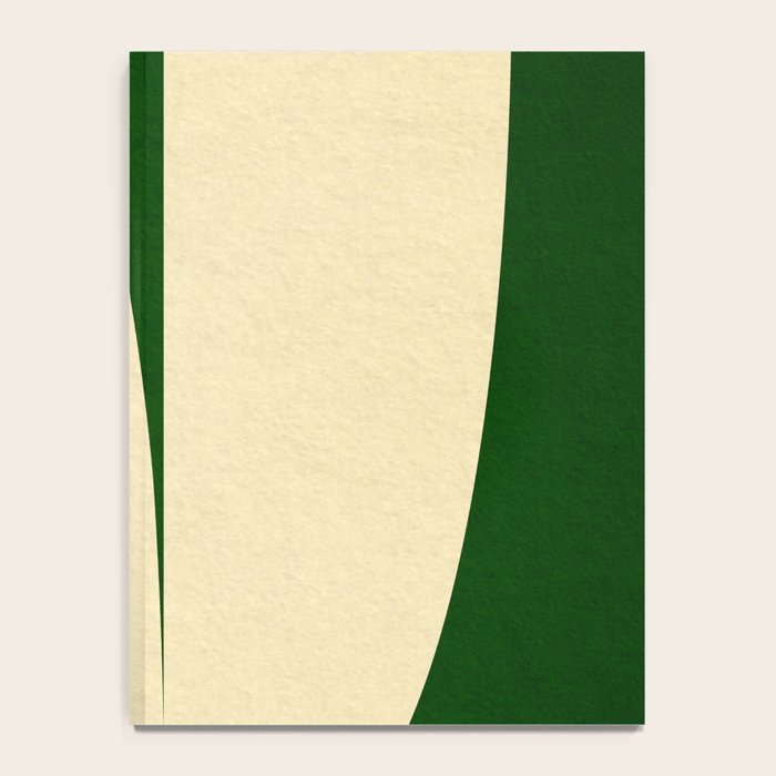 simple abstract shape-02 green Notebook Gallery Image 4