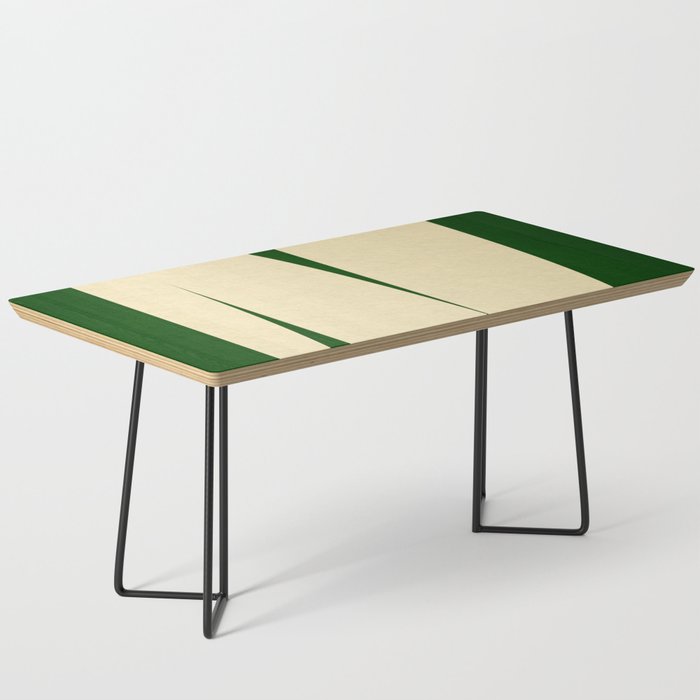 simple abstract shape-02 green Coffee Table Gallery Image 1