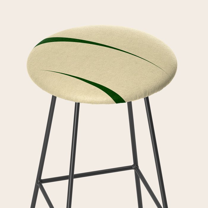 simple abstract shape-02 green Stool Gallery Image 2