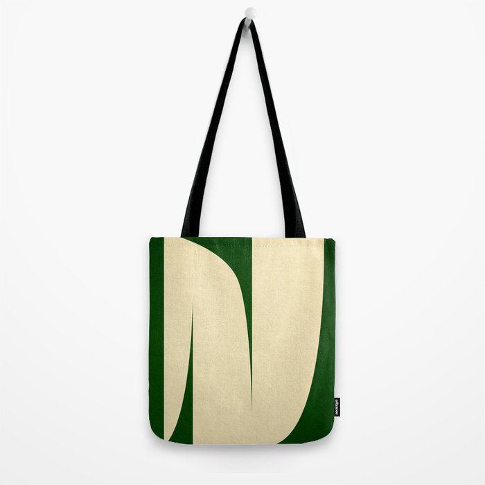 simple abstract shape-02 green Tote Bag Gallery Image 2