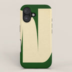 simple abstract shape-02 green iPhone Case Gallery Image 1