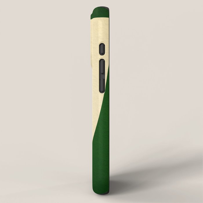 simple abstract shape-02 green iPhone Case Gallery Image 2